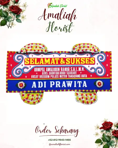 Papan Bunga Ucapan Selamat Salamrejo